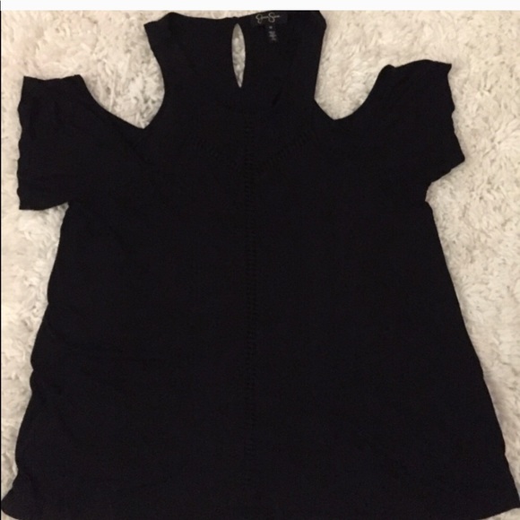 Jessica Simpson Primrose Crochet Trim Top - Picture 2 of 4